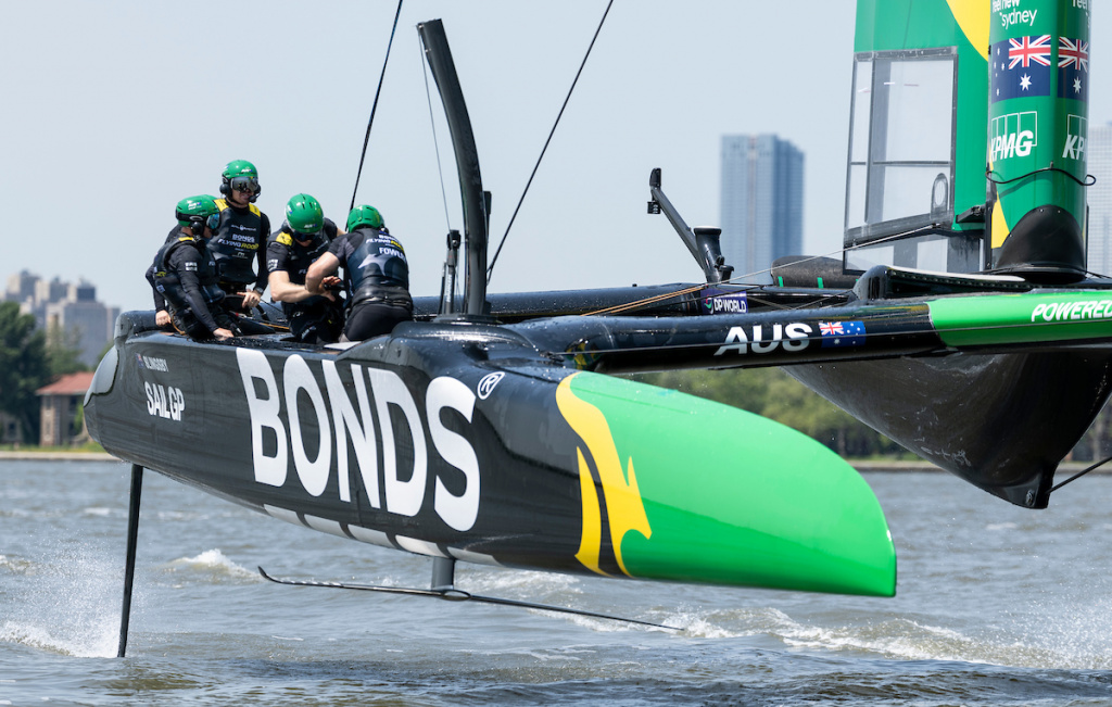 Bonds Flying Roos SailGP Team Boat Launch on Hudson River, New York (1).jpg