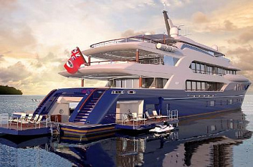 Самый крупный Burger Boat