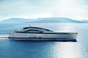 Feadship представила концепт HIVE длиной 115 м на Monaco Yacht Show